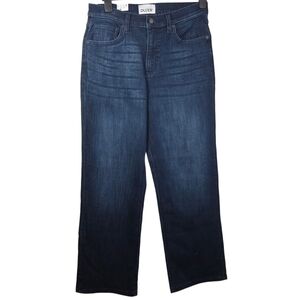 DUER Women's High Rise Straight Leg Dark Blue Jeans Size 29